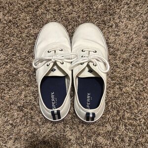 Sperry Off-White Canvas Shoes